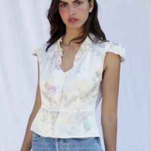 Rouje Leno Top Sz 38NWT